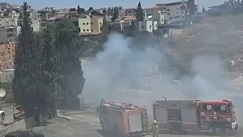 שריפה נרחבת פרצה סמוך לנצרת, 12 צוותי כיבוי הוזנקו
